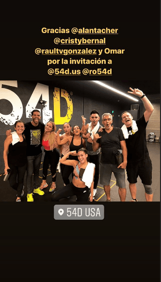 Parte del elenco de Despierta América y de la producción aceptaron someterse al entrenamiento intensivo que Alan Tacher toma desde febrero. Chef Yisus, Maity y Jessi fueron algunos de los que se dieron cita en las instalaciones de 54D.