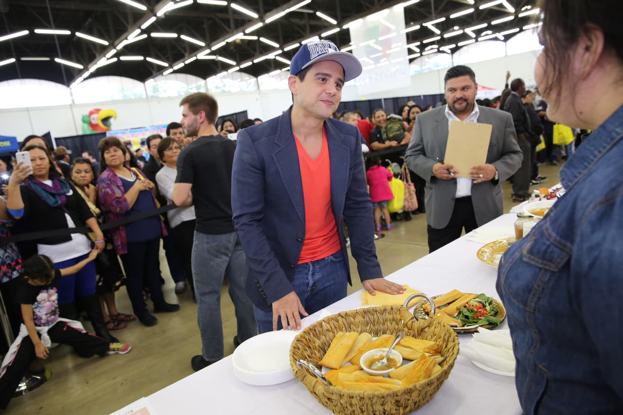 Miles disfrutaron de sabrosos tamales y la grata presencia de Alejandró Chabán