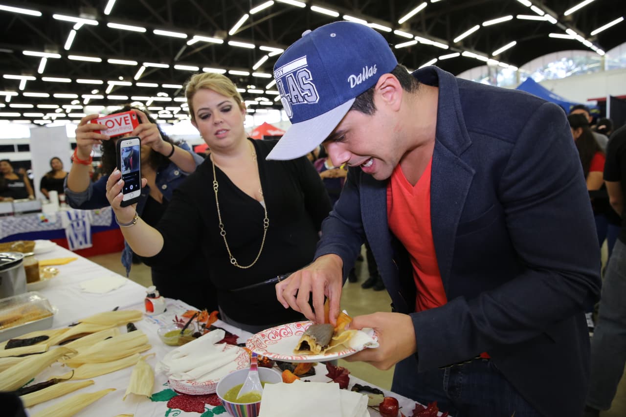 Miles disfrutaron de sabrosos tamales y la grata presencia de Alejandró Chabán