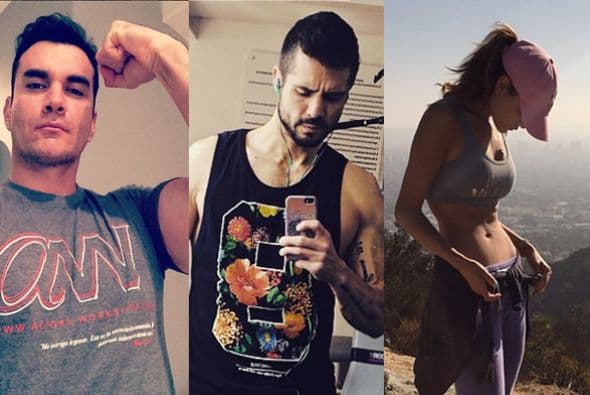 Estos actores encienden las redes sociales con sus tremendas fotografías de sus cuerpazos ¡en el gimnasio!