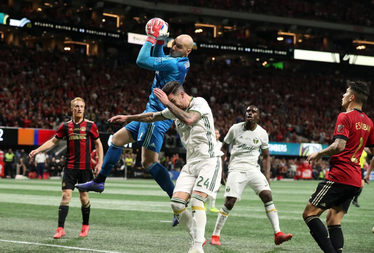 Durante el juego fue clave la seguridad del arquero Brad Guzan con sus buenas intervenciones especialmente en el segundo tiempo ante los ataques del Portland Timbers.