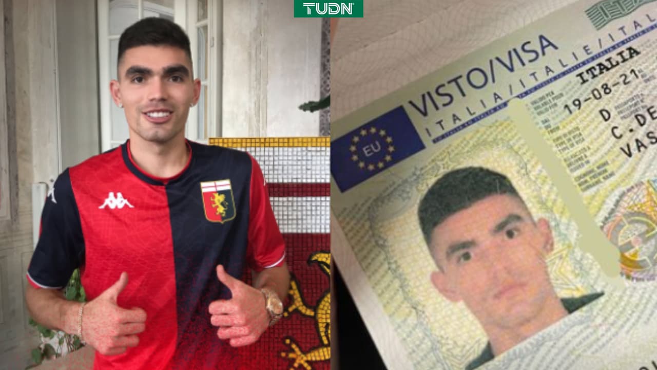 ¡Listo para su debut con Genoa! Johan Vásquez recibe visa de trabajo