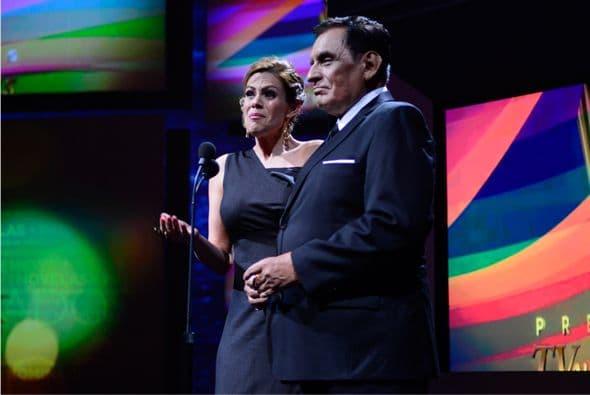 Y entonces llegó uno de los momentos más esperados, el premio a la categoría "Mejor Villano". Luz Elena González y Manuel Ojeda entregaron este premio a uno de los actores más malos de telenovela.