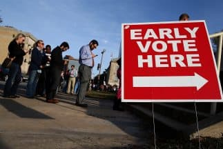 El voto anticipado en EEUU rompe récord de 2010