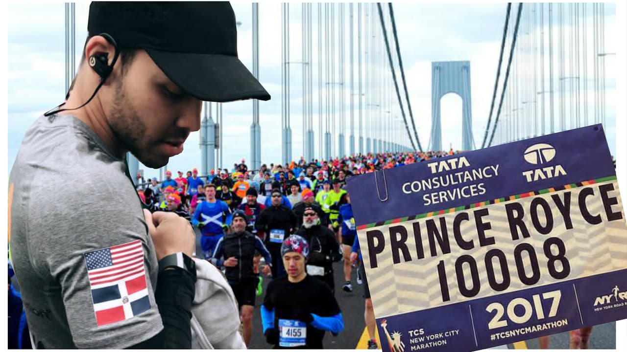 Prince Royce a días de los premios Latin GRAMMY corre el Maratón de Nueva York