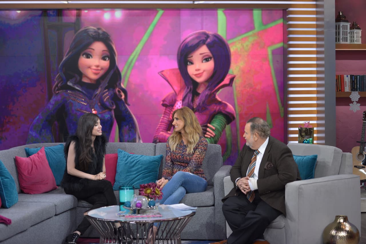 En esta cinta, Sofía presta su voz a 'Evie'.