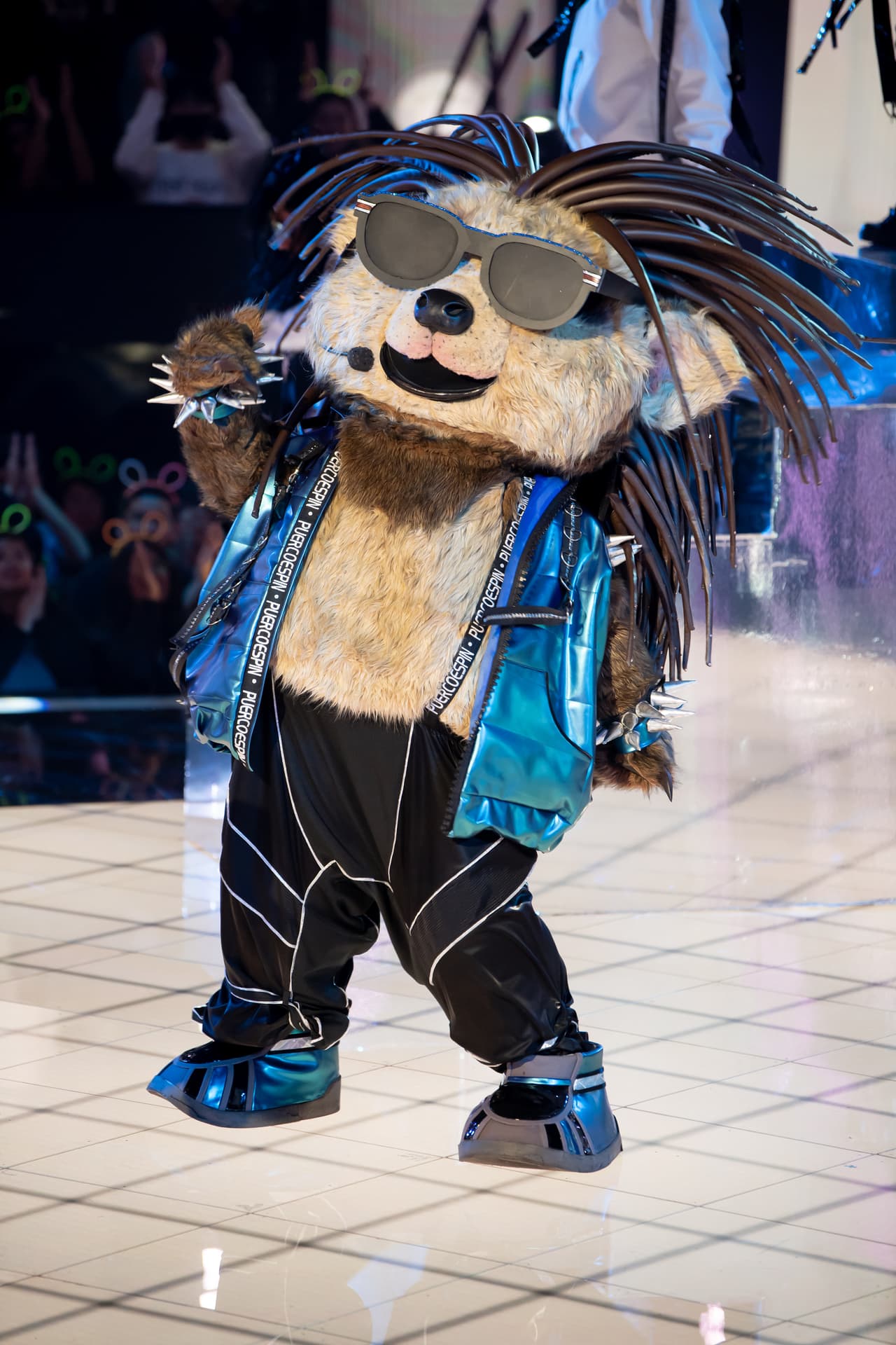 Puerco Espunk llegó con mucha actitud y con el tema 'Doctor Psiquiatra'.