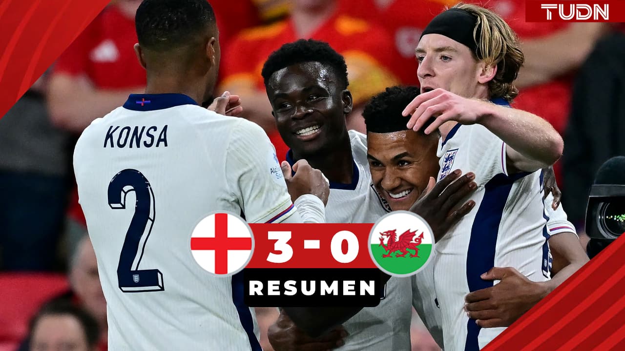 Resumen | Inglaterra afila armas con goleada en amistoso