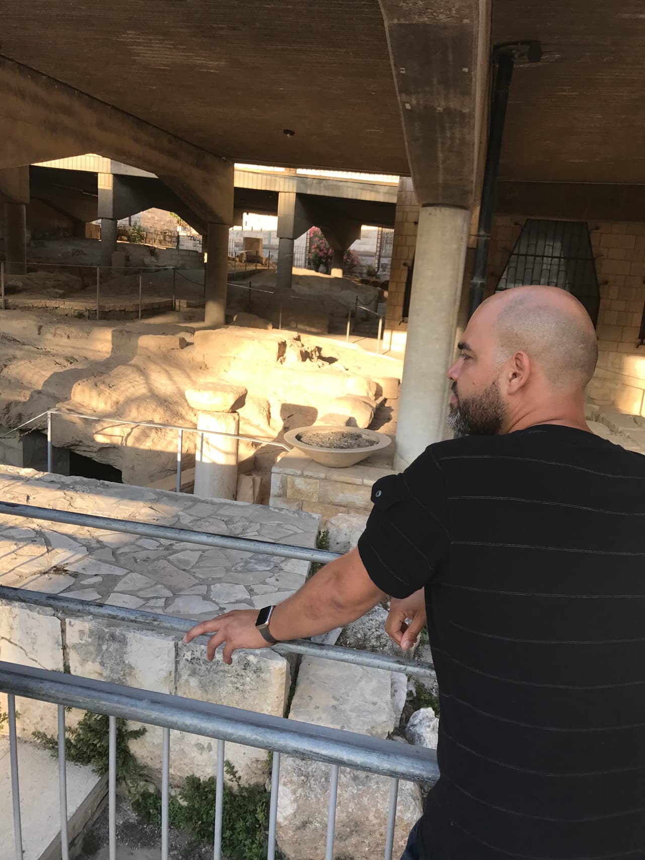 Así fue la visita de Raúl 'El Pelón' por los lugares más impresionantes de Tierra Santa.