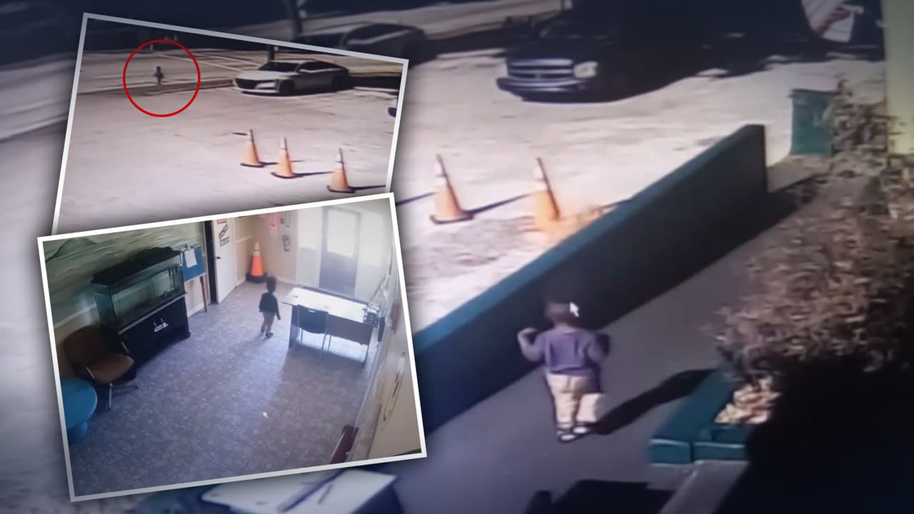Captan a niño de 2 años caminando solo por la calle en Clearwater. ¿Cómo terminó ahí?