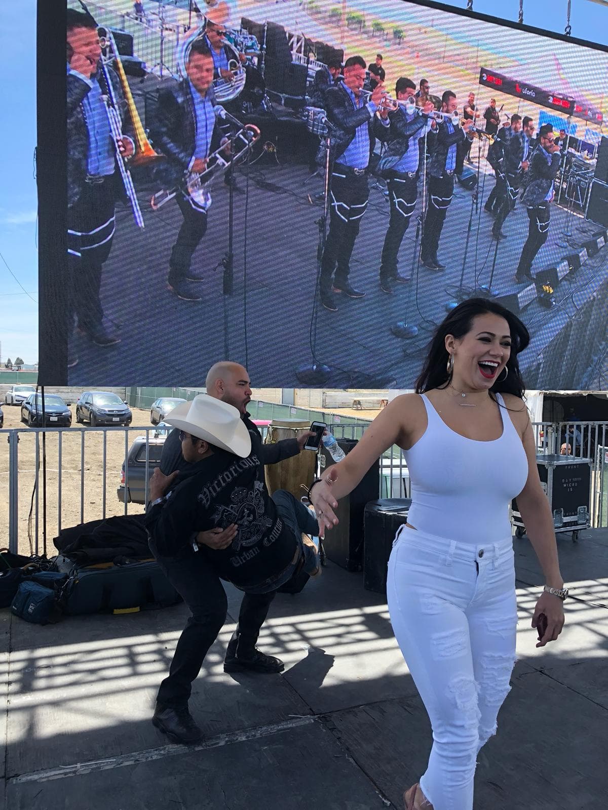 Aunque Carla no pudo contener la risa con este par.