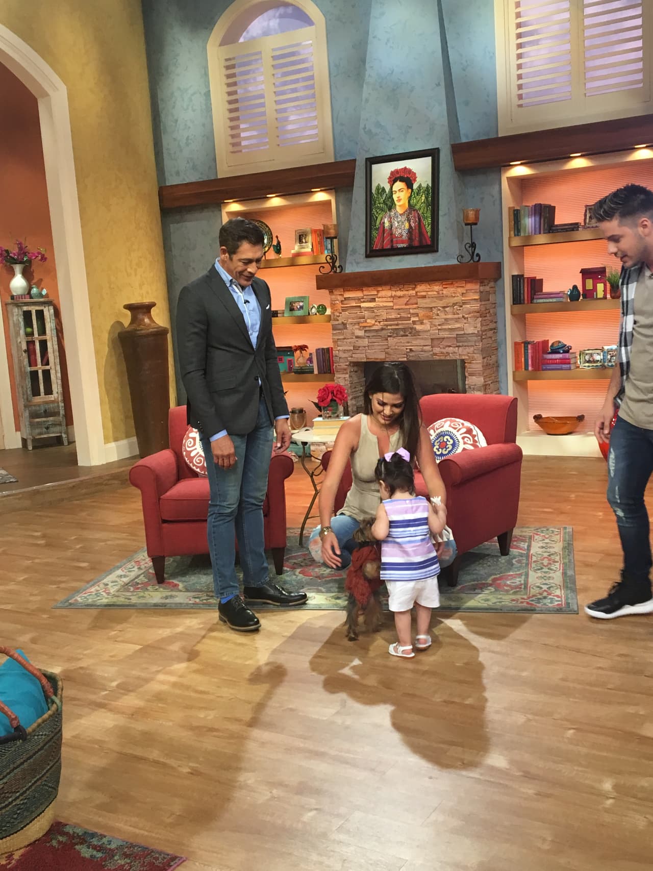 Tobi simplemente se enamoró de la ternura de Giulietta.