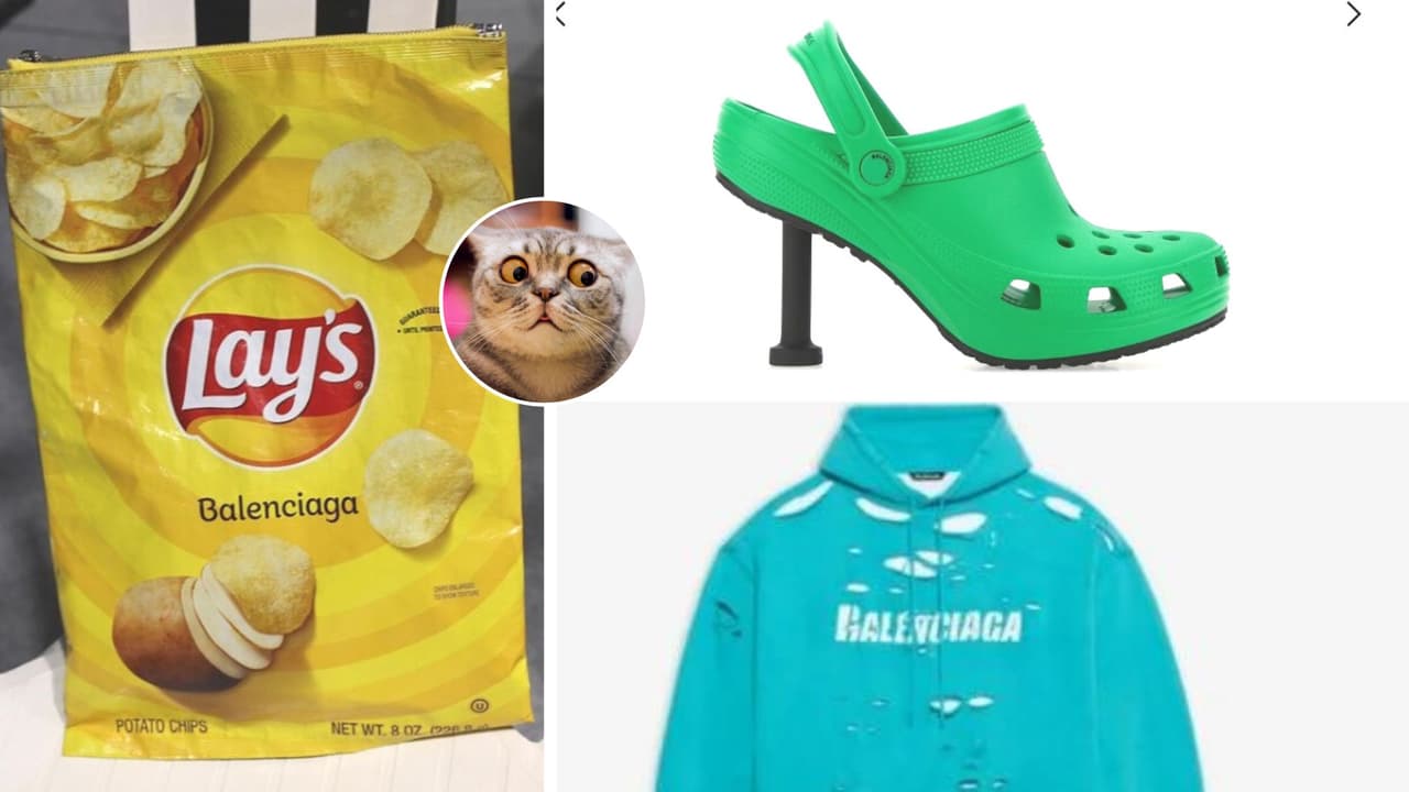 Los diseños más polémicos de Balenciaga: desde crocs con tacones hasta tenis viejos