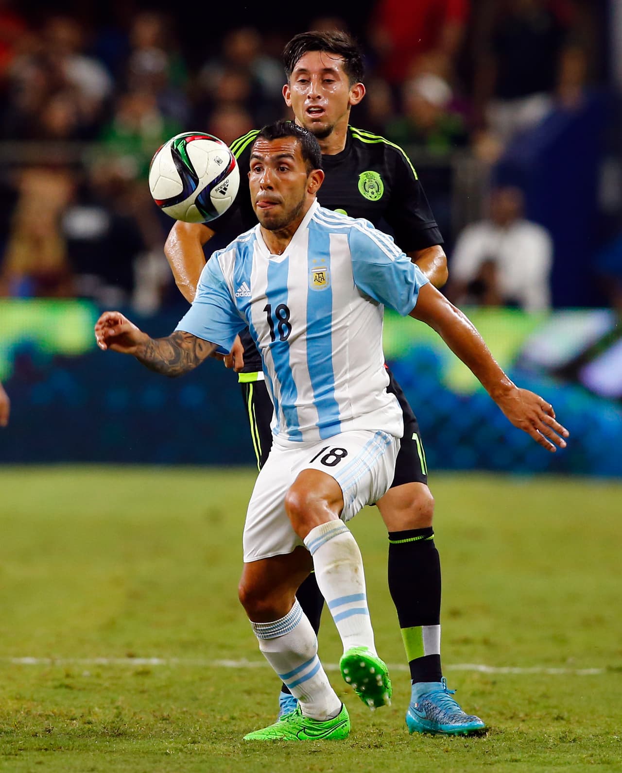 Carlos Tévez: es la figura de Boca Juniors de Argentina, sin embargo, no fue convocado por Jorge Sampaoli para hacer parte de la delegación ‘albiceleste’ en Rusia 2018.