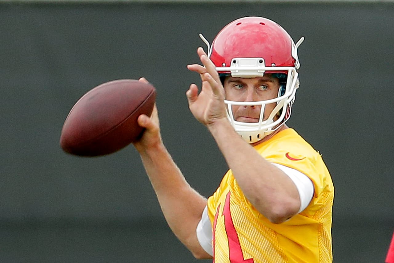 Los Kansas City Chiefs quieren que Alex Smith se arriesgue más en el 2015