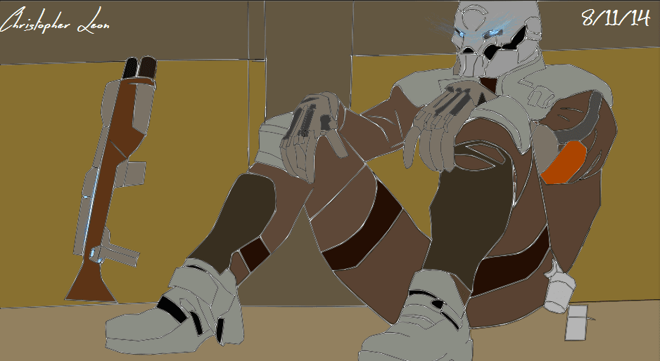 Obra de Christopher León de agosto de 2014