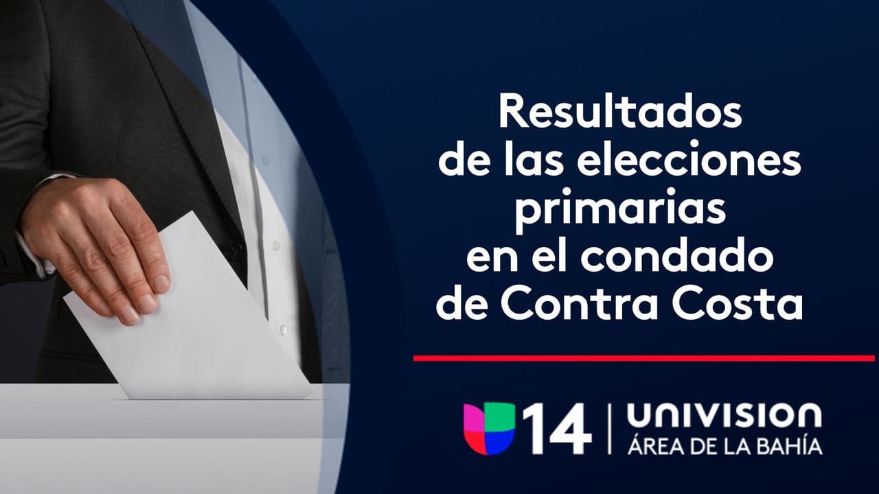 Estos son los resultados de las elecciones primarias a nivel local para el condado de Contra Costa