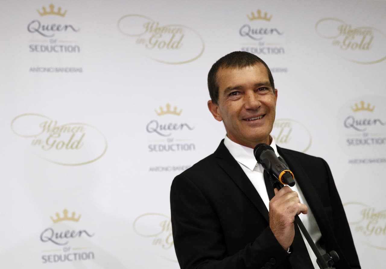 Antonio Banderas presentó su primera exposición fotográfica en Rusia.