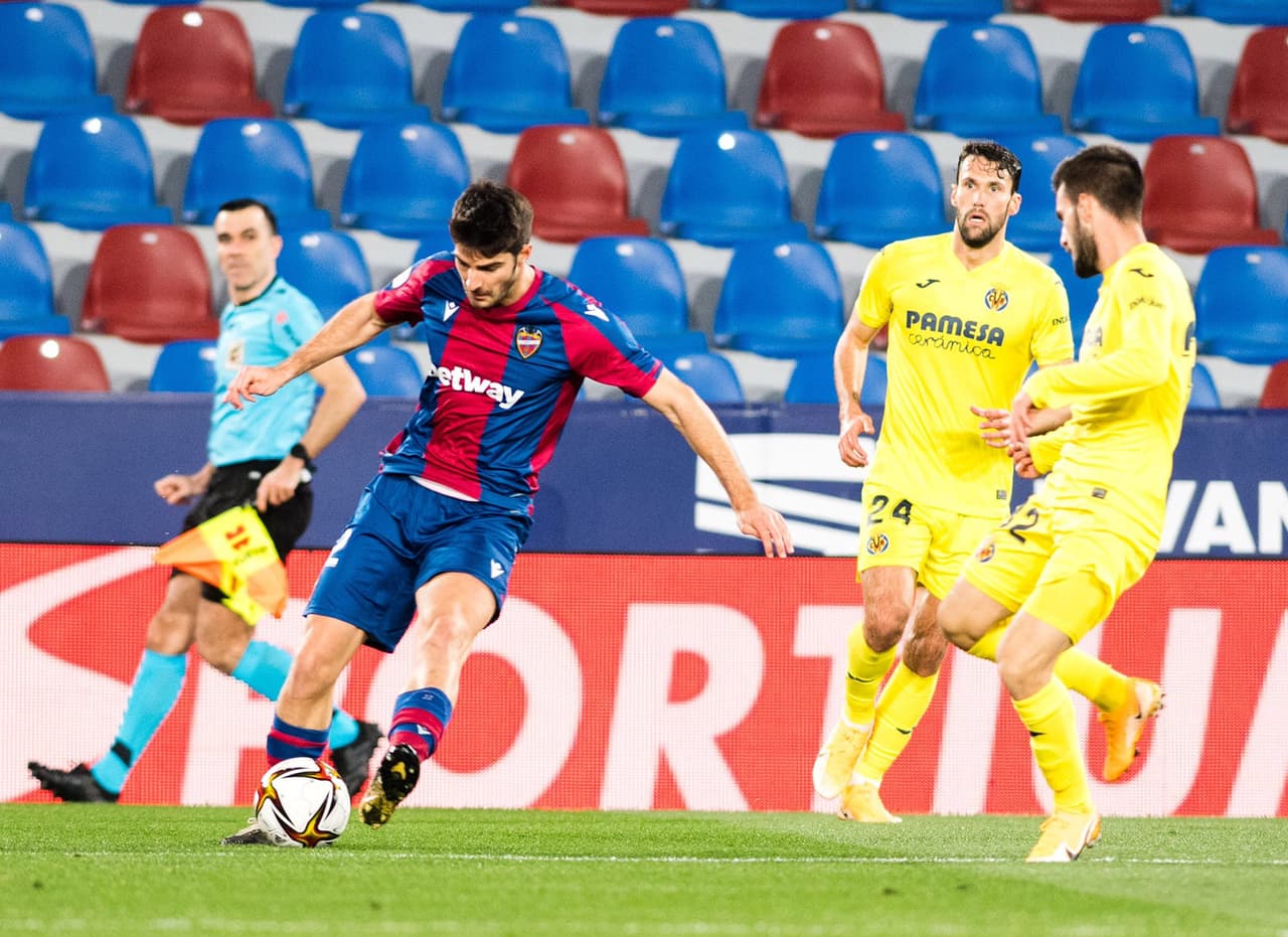 Levante le sacó el resultado al Villarreal en tiempos extra; Roger Martí marcó el solitario gol que definió el pase a los 120+1’.