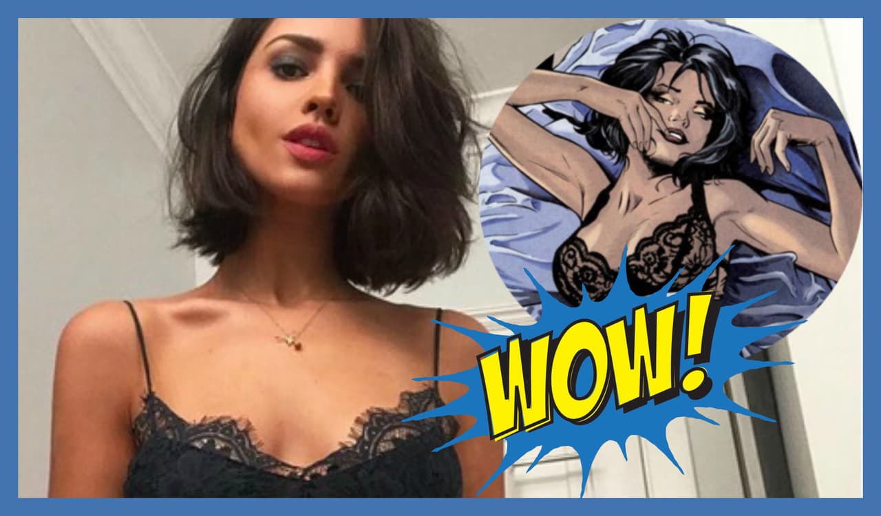 Eiza González y su enigmática foto en la que se asemeja a 'Gatúbela'