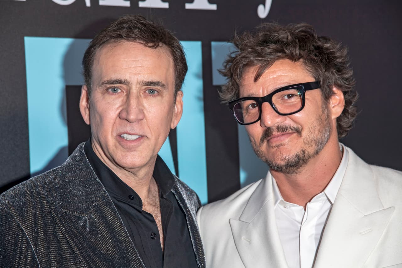 Nicolas Cage y Pedro Pascal.