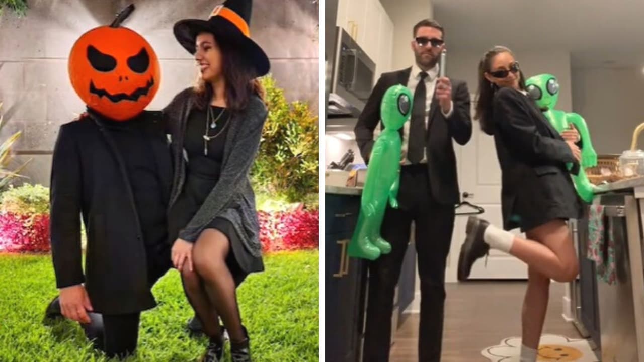 8 disfraces que puedes hacer con tu pareja con poco presupuesto para este Halloween 2022