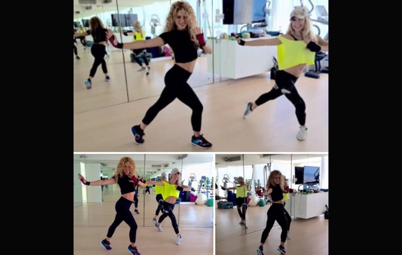 Otra de las actividades que también le apasionan en el baile. ¡Así quema y quema calorías!