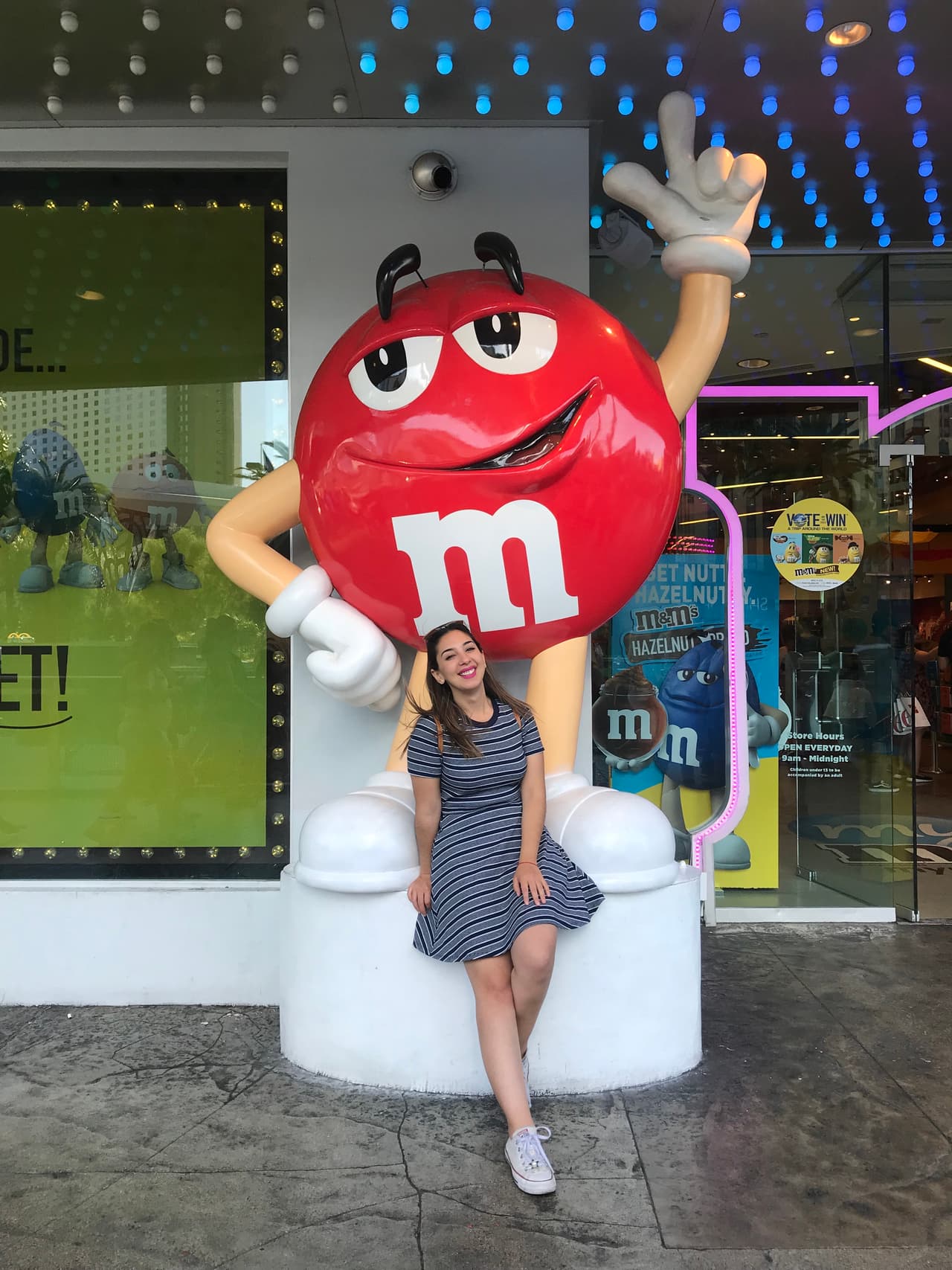 La locutora también confesó que su luneta favorita es la roja. ¿Por qué será?