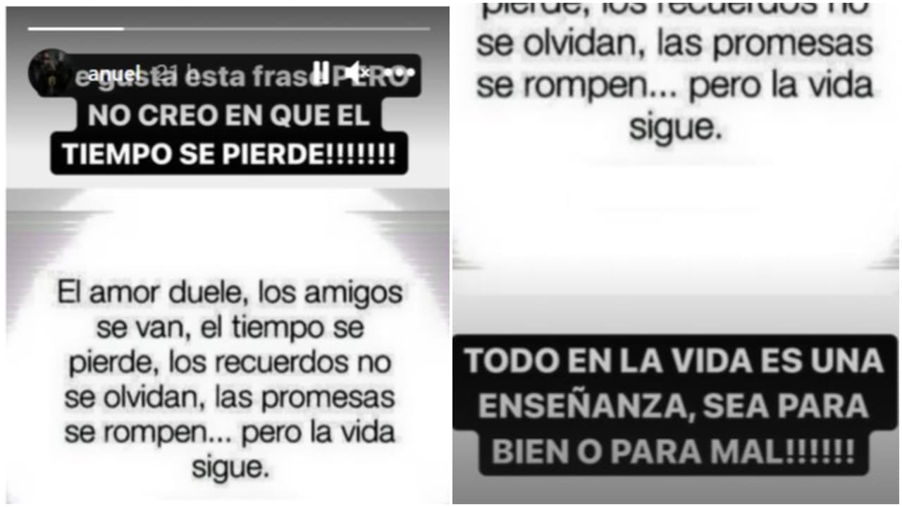 Anuel AA publicó una reflexión en Instagram tras darse a conocer su separación.