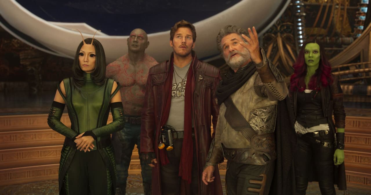 En un inicio creemos que Ego, el papá de Peter Quill en ‘Guardianes de la Galaxia’ es un ser bueno, pero al final descubrimos sus negras intenciones.