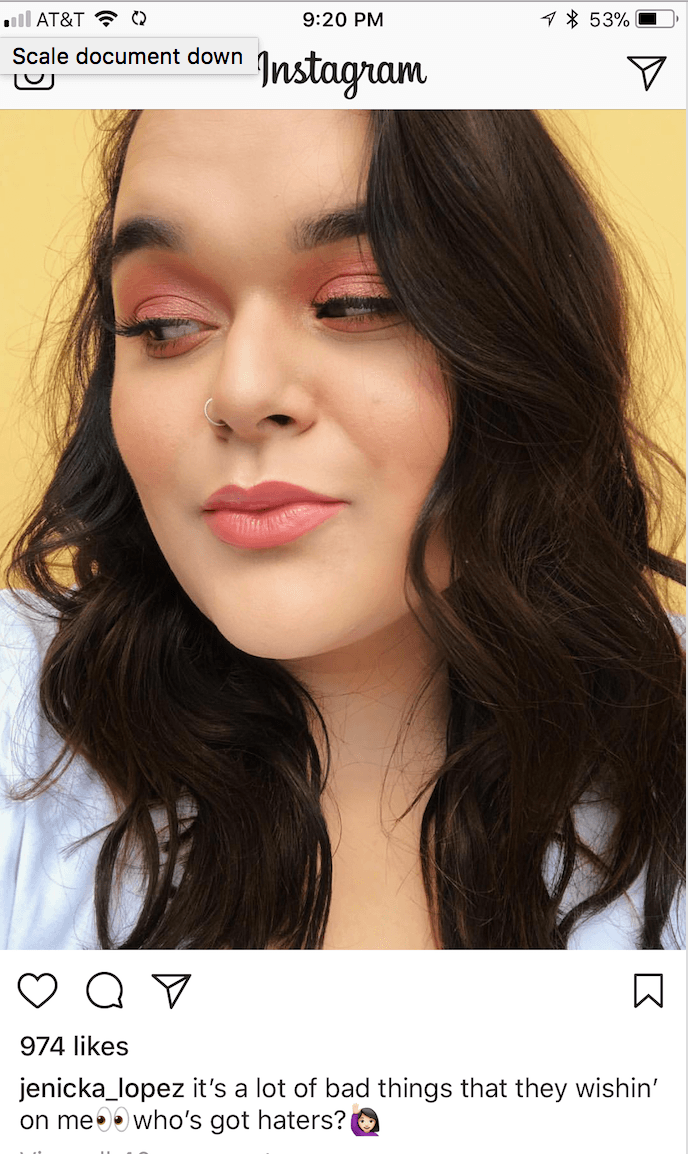 Jenicka López, la menor de las hijas de Jenni Rivera, alegó que le estaban deseando cosas malas en estos días.