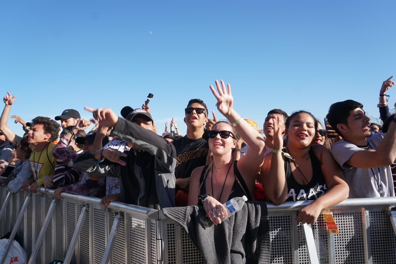 Massive crowds gathered to watch a variety of hip hop groups, from Bamsworth Belli to Wiz Khalifa. These are just a few of our favorite crowd photos.