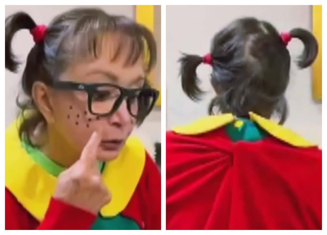 Saber cómo usar el suéter, pintar 8 pecas en cada mejilla, crear el diente chimuelo e imitar el icónico ¡Fíjate, fíjate!, entre los tips dados por María Antonieta de las Nieves.