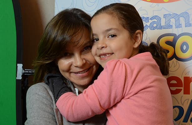 Su hija se llama María, quien sin duda heredó el talento de los dos.