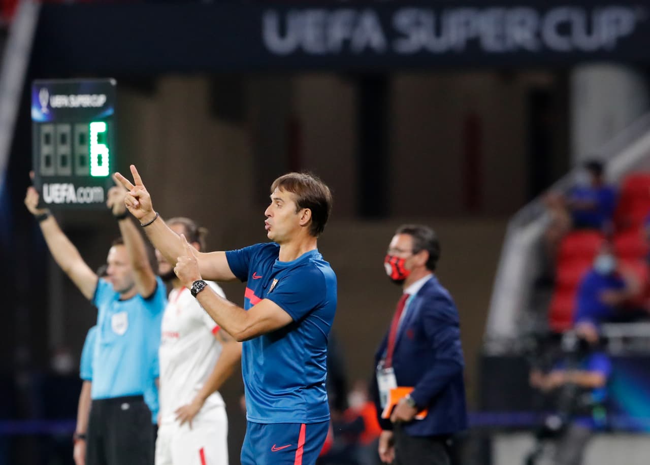 Julen Lopetegui califica al Bayern como "un equipo de época" tras la Supercopa de la UEFA