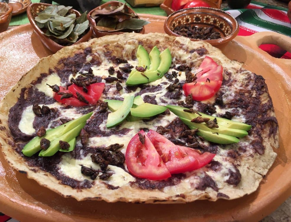 El Chef Yogui es originario de la Patagonia Argentina pero si hablamos de recetas mexicanas, él es el mejor. Las tlayudas con tasajo y salsa de chile de agua le quedaron exquisitas.