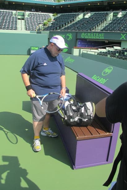 A jugar tenis con El Gordo y La Flaca