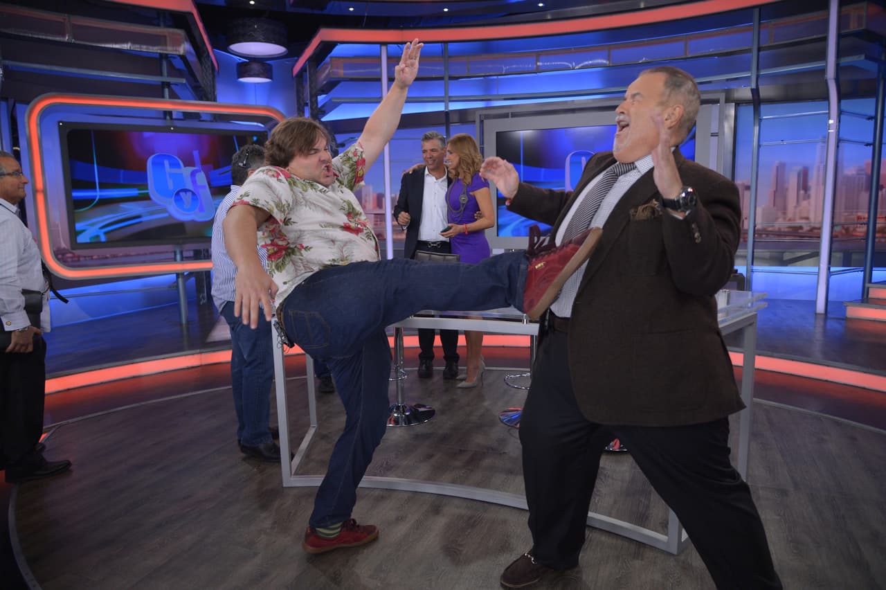 Mostró sus habilidades en el Kung Fu.