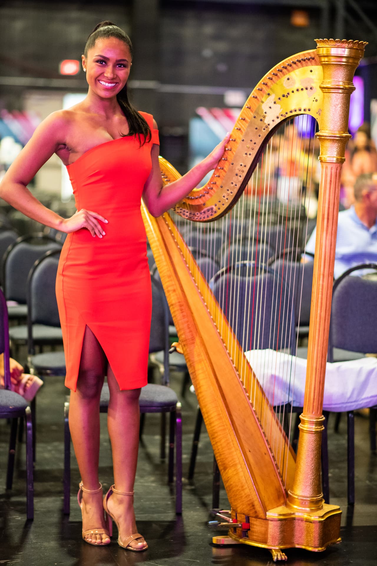Durante las audiciones, las participantes lucieron algunos de sus talentos o habilidades artísticas.