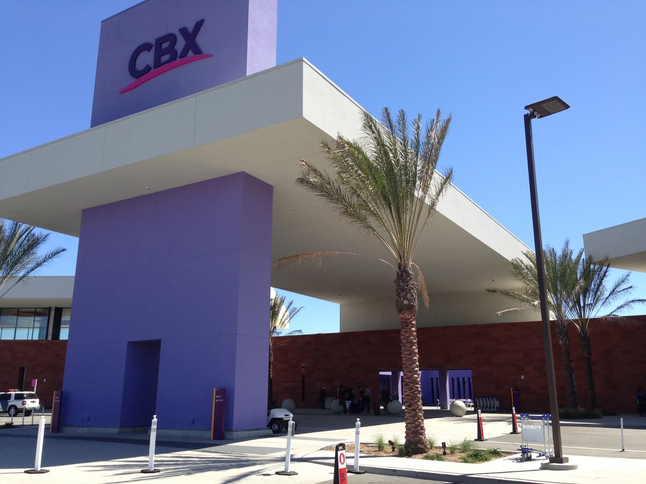 Entrada del CBX en Otay Mesa.
