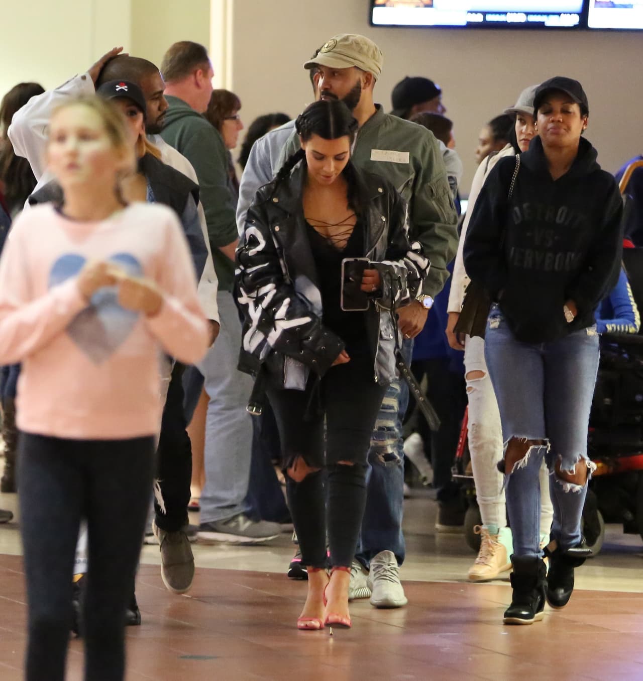 Al parecer nadie los reconoció.