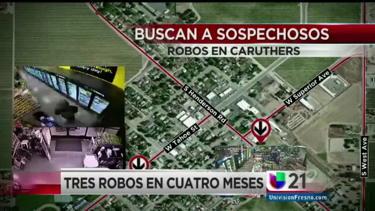 Tres robos en cuatro meses