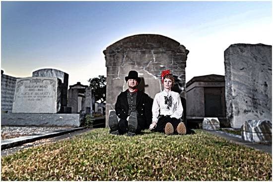 También en Nueva Orleans se casaron, ¡y hubo una fiesta con un misterioso estilo vudú!