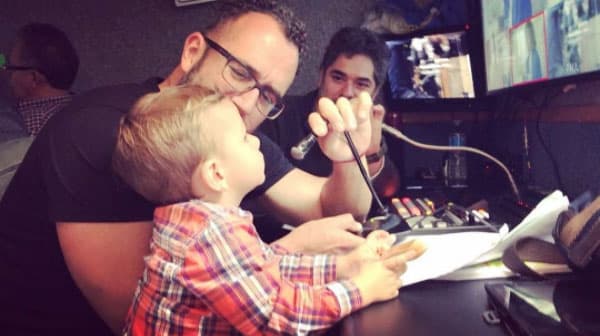 Y es que León visita a su madre durante el rodaje de la telenovela cada vez que se puede.