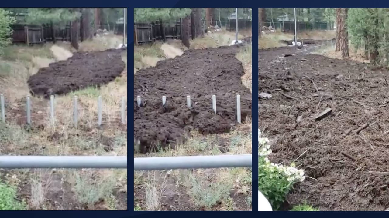 “Las inundaciones 
<b>repentinas </b>ocurren repentinamente. Esperar lo inesperado”, escribió 
<a href="https://twitter.com/ArizonaDOT/status/1415327623153029121" target="_blank">el Departamento de Transporte Público de Arizona (ADOT)</a> al publicar estas imágenes de la ciudad de Flagstaff. 
<br>