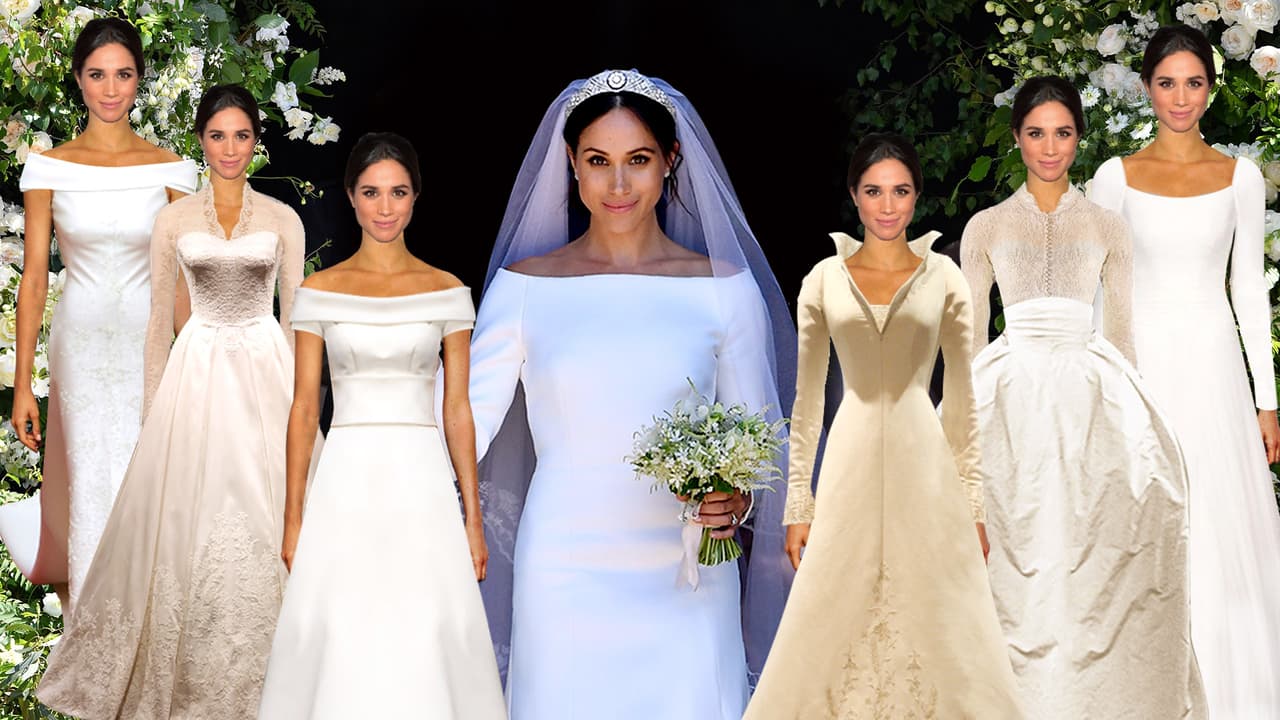 Meghan estaba radiante, pero su vestido... Te decimos qué le faltó para lucir como princesa