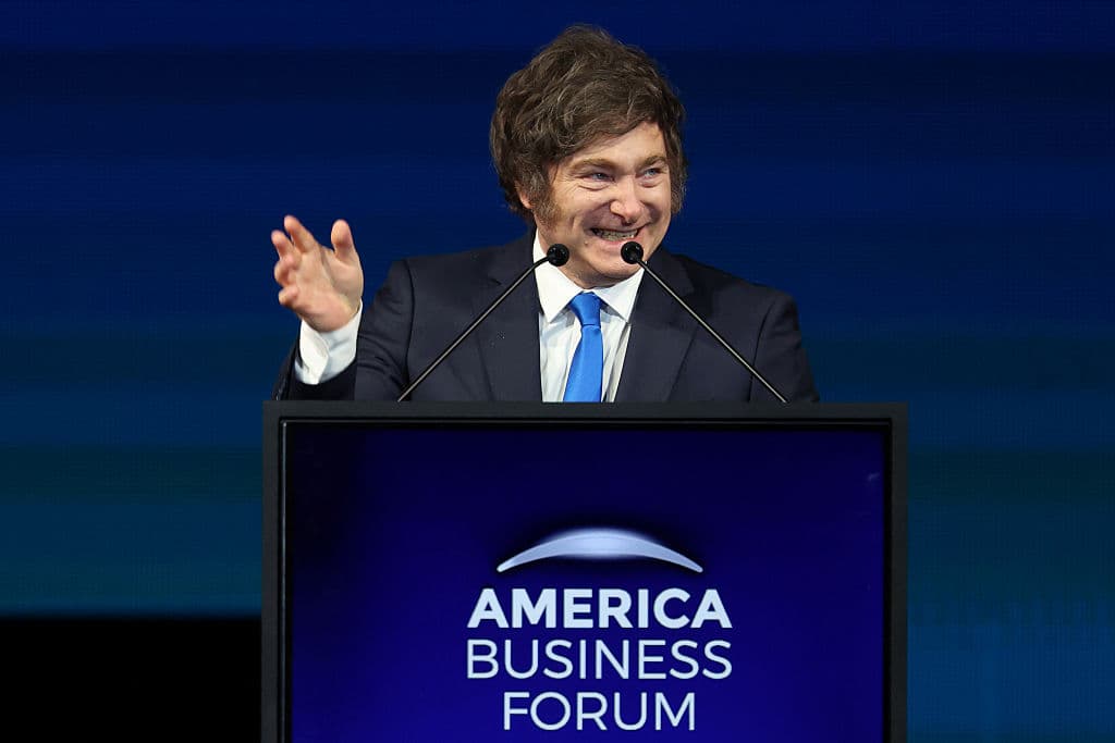 El presidente de Argentina, Javier Milei.