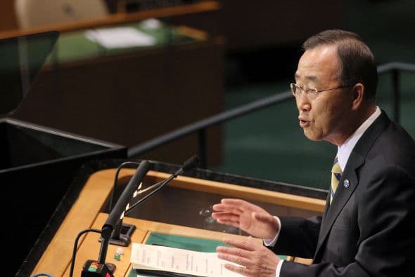 'El tiempo corre y hay mucho que hacer. Debemos cumplir nuestro compromiso de terminar con las condiciones inhumanas de la extrema pobreza', indicó Ban.