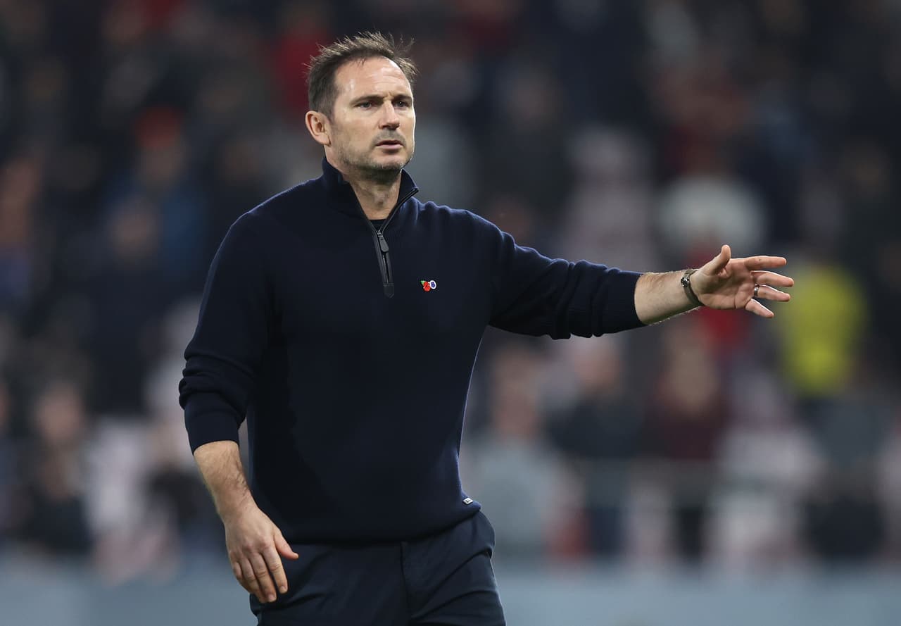 Frank Lampard fue despedido del Everton por malos resultados
