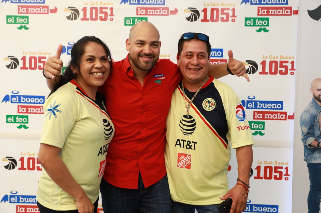 <b>El Pelón</b> siempre se alegra al ver otros fanáticos como él, americanistas llenos de sueños.